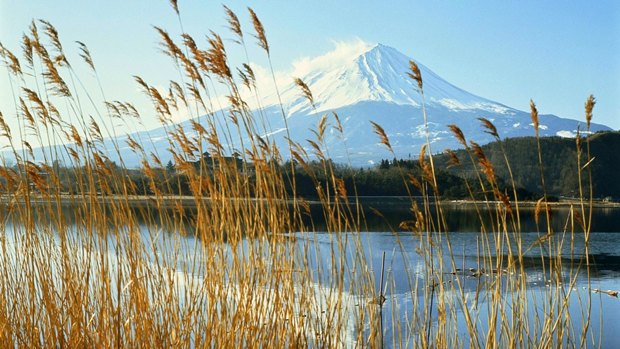 Lake Kawaguchi, Mount Fuji, Japan