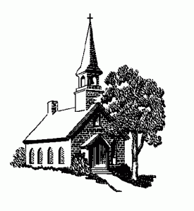 church_clipart_white